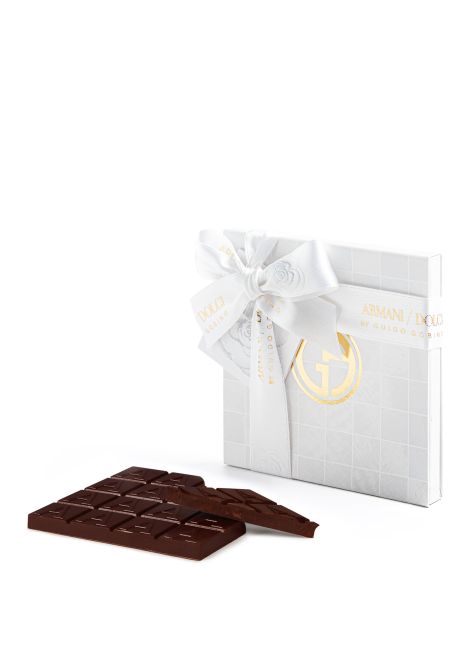 Cioccolato fondente 85% con fave di cacao 60g Natale 